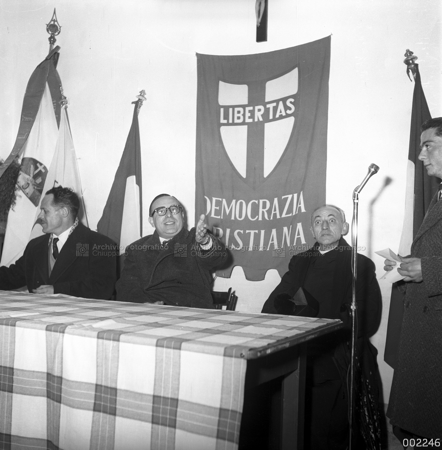 Comizio della Democrazia Cristiana