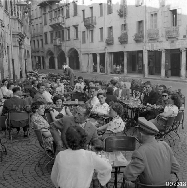 Gita del Cotonificio Rossi a Pedavena