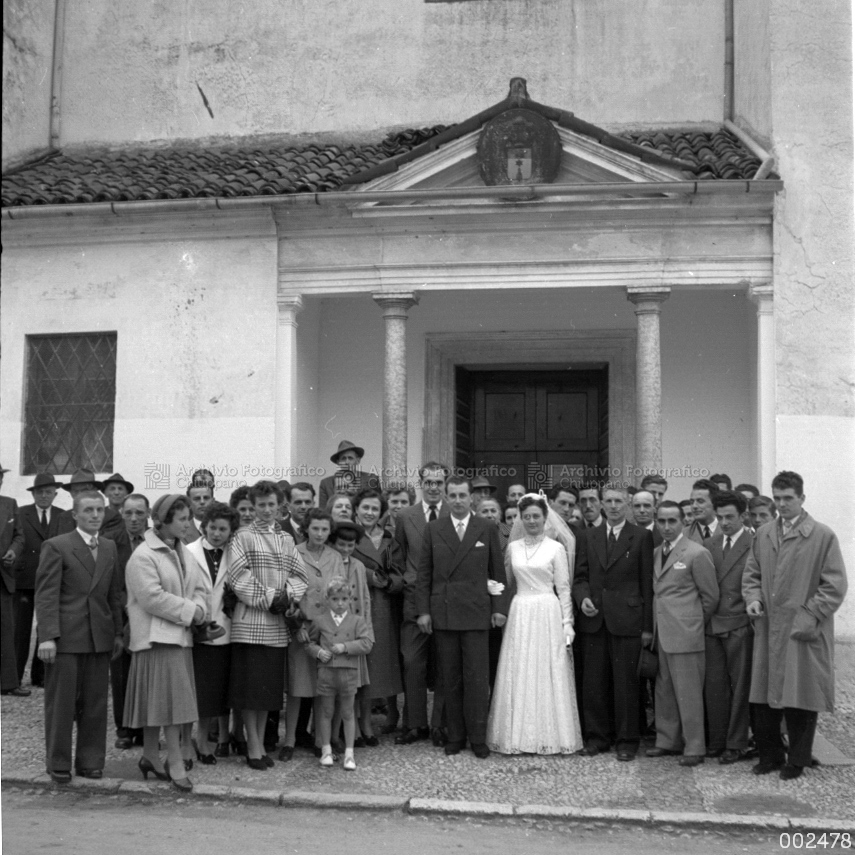 Matrimonio di De Muri Angelo con Dal Santo Maria Virginia