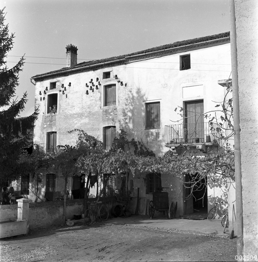 Retro del Bar Osteria Al Capelo