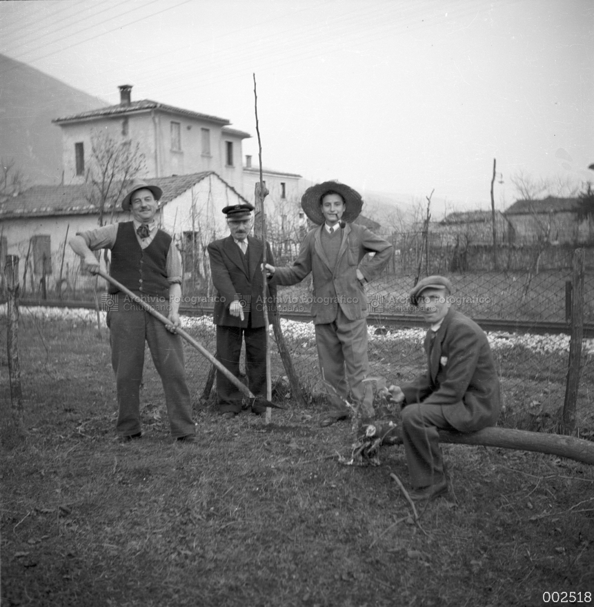 Fratelli Dal Santo nella loro proprietà