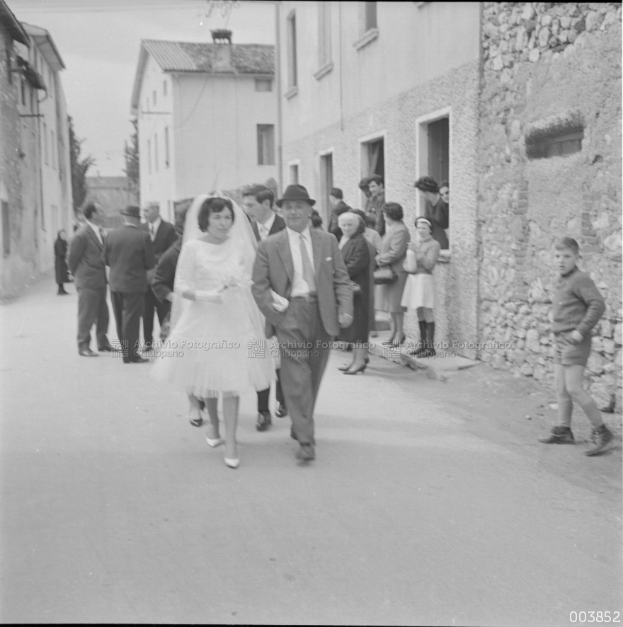 Matrimonio di Bacchiega Mario con Dal Santo Gabriella