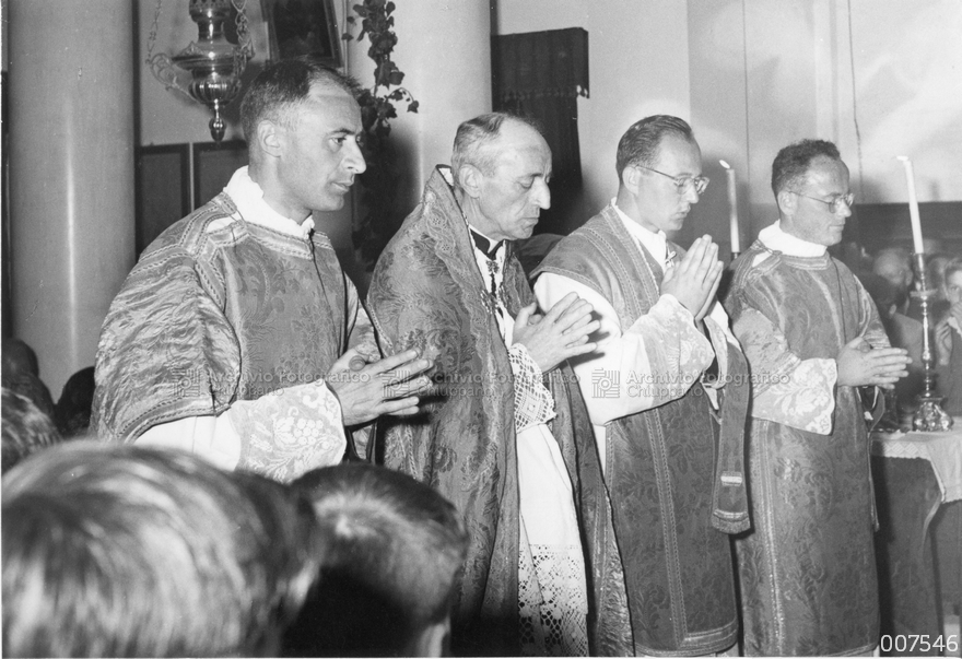 Prima messa celebrata da Don Pietro De Rossi