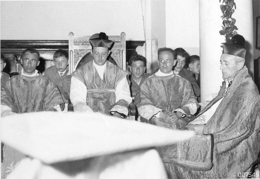 Prima messa celebrata da Don Pietro De Rossi