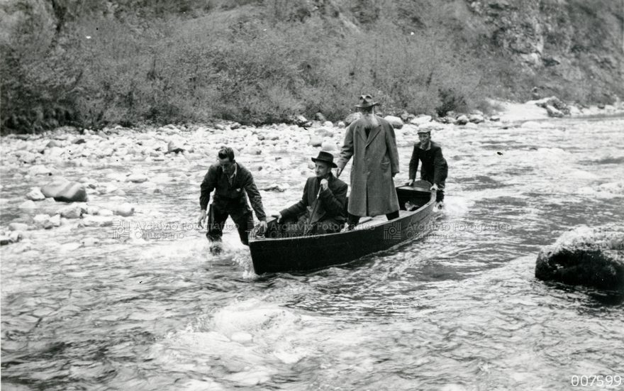 Ispezione del torrente Astico