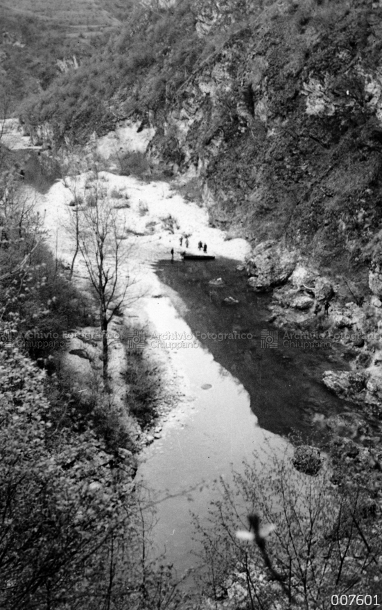 Ispezione del torrente Astico