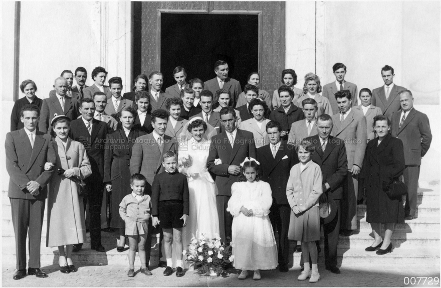 Matrimonio di Dal Pra Eligio e Barbieri Maria