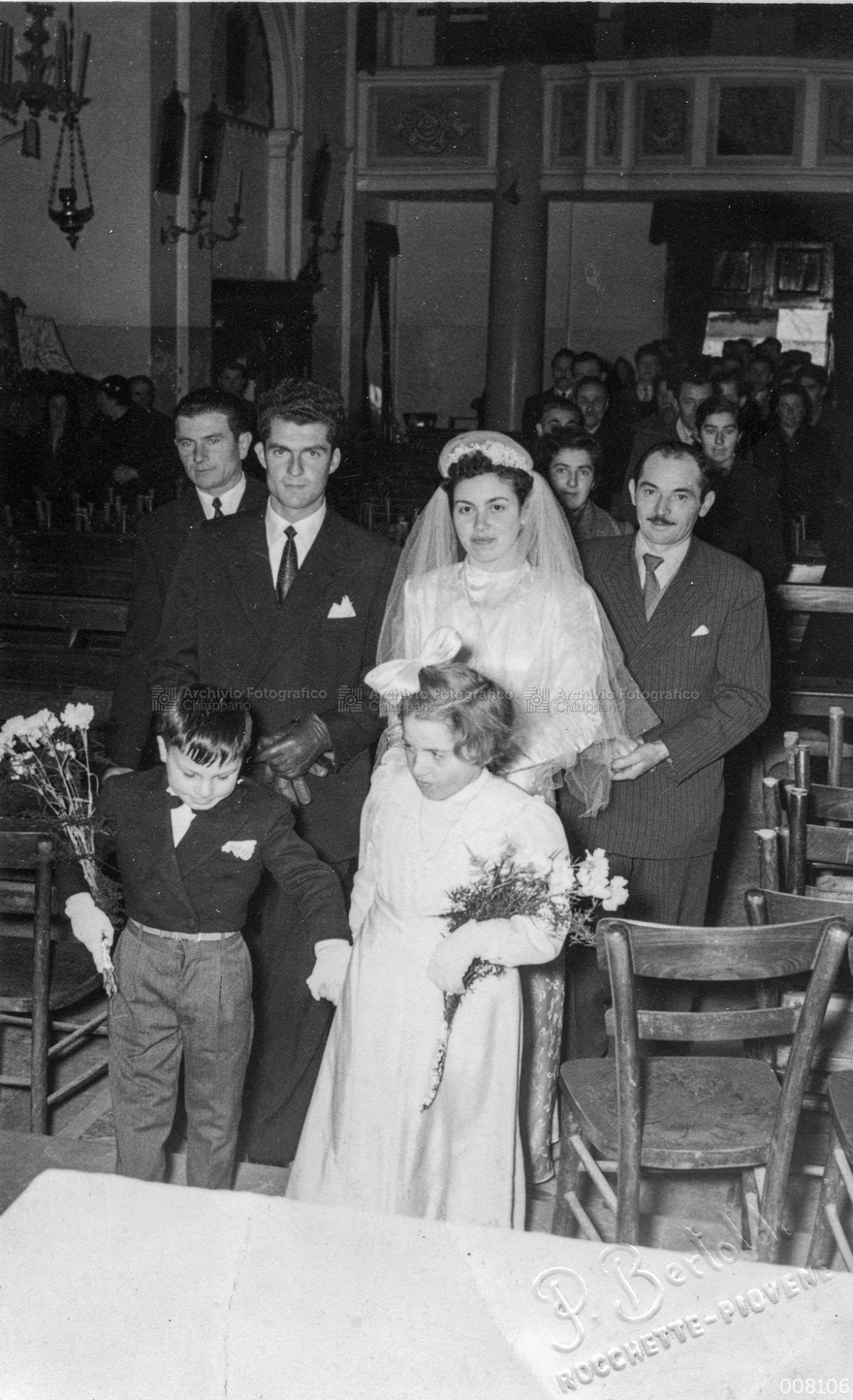 Matrimonio di Guzzonato Teresa e Lorenzi Giuseppe