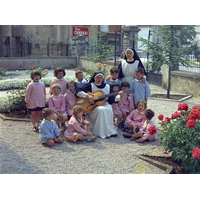 Foto di gruppo di alunni classe 1960/61