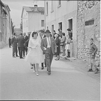 Matrimonio di Bacchiega Mario con Dal Santo Gabriella