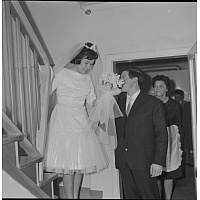 Matrimonio di Bacchiega Mario con Dal Santo Gabriella