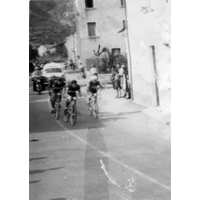 Passaggio dei corridori del Giro d'Italia